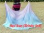 pale Mystery 5 Mommes pastel belly dance silk veil 