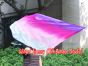 spinning silk flag poi 103cm (40") for Worship & Praise, long side Prosperity