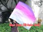 spinning silk flag poi 103cm (40") for Worship & Praise, long side Prosperity