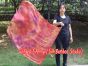 spinning silk flag poi 103cm (40") for Worship & Praise, Copper