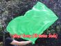 spinning silk flag poi 103cm (40") for Worship & Praise, green