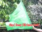 spinning silk flag poi 103cm (40") for Worship & Praise, green