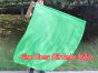 spinning silk flag poi 103cm (40") for Worship & Praise, green