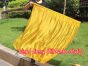 spinning silk flag poi 103cm (40") for Worship & Praise, gold