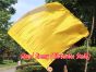 spinning silk flag poi 103cm (40") for Worship & Praise, gold