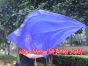 spinning silk flag poi 103cm (40") for Worship & Praise, blue