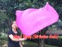 spinning silk flag poi 103cm (40") for Worship & Praise, pink