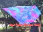 spinning silk flag poi 103cm (40") for Worship & Praise, Mermaid Dream