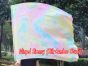 spinning silk flag poi 103cm (40") for Worship & Praise, Moonlight Stone