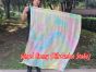 spinning silk flag poi 103cm (40") for Worship & Praise, Moonlight Stone