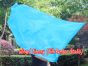 spinning silk flag poi 103cm (40") for Worship & Praise, turquoise