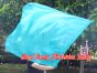 spinning silk flag poi 103cm (40") for Worship & Praise, aqua