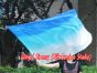 spinning silk flag poi 129cm (51") for Worship & Praise, long side Royalty