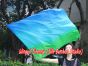 spinning silk flag poi 129cm for Worship & Praise, long side Adventure