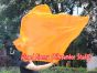 spinning silk flag poi 129cm (51") for Worship & Praise, orange