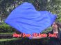 spinning silk flag poi 129cm (51") for Worship & Praise, blue