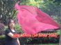 spinning silk flag poi 129cm (51") for Worship & Praise, bordeaux