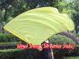 spinning silk flag poi 129cm (51") for Worship & Praise, yellow