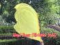 spinning silk flag poi 129cm (51") for Worship & Praise, yellow