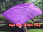 spinning silk flag poi 129cm (51") for Worship & Praise, purple