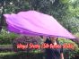 spinning silk flag poi 129cm (51") for Worship & Praise, purple