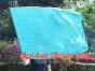 spinning silk flag poi 129cm (51") for Worship & Praise, aqua