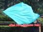 spinning silk flag poi 129cm (51") for Worship & Praise, aqua