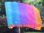 spinning silk flag poi 129cm (51") for Worship & Praise, Iridescence