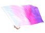 Slightly defected 129 cm (50") silk flag poi , in assorted colors