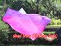 spinning silk flag poi 129cm (51") for Worship & Praise, white-pink-purple