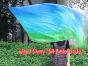 Spinning silk flag poi 174cm x 88cm for Worship & Praise, long side Adventure