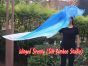 spinning silk flag poi 174cm (68") for Worship & Praise, Royalty