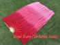 1 pair 1.5m (59") Bordeaux fading belly dance silk fan veil