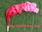 1 pair 1.5m (59") Bordeaux fading belly dance silk fan veil