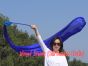 1 piece 250 cm (98") blue worship silk throw streamer