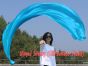 1 Piece turquoise 2.3m (90") dance silk veil poi