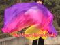 1 piece purple-pink-yellow 5 Mommes colorful belly dance silk veil 