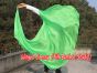 1 piece green 5 Mommes belly dance silk veil 