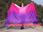 1 piece purple-pink 5 Mommes colorful belly dance silk veil 