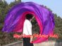 1 piece purple-pink 5 Mommes colorful belly dance silk veil 