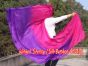 1 piece purple-pink 5 Mommes colorful belly dance silk veil 