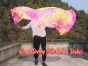 1 piece Peony tie-dye 5 Mommes belly dance silk veil 