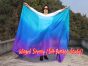 Mystery 5 Mommes 2.7m*1.4m (3 yds x 55") belly dance silk veil 