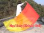 spinning silk flag poi 174cm (68") for Worship & Praise, Fire