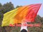 spinning silk flag poi 174cm (68") for Worship & Praise, Fire