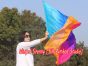 Spinning silk flag poi 174cm (68") for Worship & Praise, Iridescence