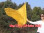 Spinning silk flag poi 174cm (68") for Worship & Praise, gold