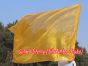 Spinning silk flag poi 174cm (68") for Worship & Praise, gold