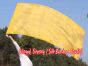 Spinning silk flag poi 174cm (68") for Worship & Praise, gold