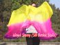 1 pair 1.1m (43") purple-pink-yellow silk fan veils for kids